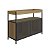 Balcão Buffet Bar Estilo Industrial 100cm 2 Portas Estrutura em Metal - Imagem 6