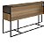 Aparador Buffet Estilo Industrial 160cm Estrutura em Metal Preto - Imagem 4