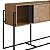 Balcão Buffet Estilo Industrial 188cm 2 Portas Estrutura em Metal - Imagem 13