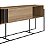 Balcão Buffet Estilo Industrial 188cm 2 Portas Estrutura em Metal - Imagem 4