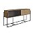 Balcão Buffet Estilo Industrial 188cm 2 Portas Estrutura em Metal - Imagem 2