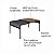 Mesa de Centro Estilo Industrial 80cm Estrutura em Metal - Imagem 6