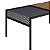 Mesa de Centro Estilo Industrial 80cm Estrutura em Metal - Imagem 4