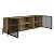 Rack Industrial para TV até 70" Polegadas 180cm 2 Portas e Nicho - Imagem 13