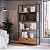 Estante Grande Estilo Industrial 90cm 2 Portas com Gaveta Pés Metal - Imagem 5