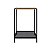 Mesa Lateral Estilo Industrial 40cm com Nicho Estrutura em Metal - Imagem 8