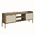 Rack para TV até 65" 183cm 2 Portas Palhinha Flora c/ Pés em Madeira - Imagem 10