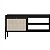 Rack para TV até 65" 183cm 2 Portas Palhinha Flora c/ Pés em Madeira - Imagem 6