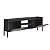 Rack para TV até 65" 183cm 2 Portas Palhinha Flora c/ Pés em Madeira - Imagem 4