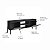 Rack para TV até 65" 183cm 2 Portas Palhinha Flora c/ Pés em Madeira - Imagem 7