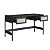 Mesa Escrivaninha Retrô 139cm 2 Gavetas Palhinha Pé Madeira - Imagem 8