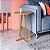 Mesa Lateral Moderna 40cm Estrutura em Metal - Imagem 1