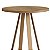 Mesa Lateral Alta Estilo Industrial 45cm Estrutura em Metal - Imagem 3
