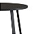 Mesa de Centro Redonda Estilo Industrial 80cm Estrutura em Metal - Imagem 9