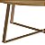 Mesa de Centro Estilo Industrial 60cm Estrutura em Metal - Imagem 4