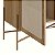 Balcão Buffet Flora Industrial 93cm 2 Portas Palhinha Pés em Metal - Imagem 5
