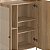 Balcão Buffet Estilo Industrial 93cm 2 Portas Palhinha Pés em Metal - Imagem 5