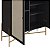 Balcão Buffet Estilo Industrial 93cm 2 Portas Palhinha Pés em Metal - Imagem 15