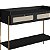 Aparador Buffet Flora 103cm 2 Gavetas Palhinha Pés em Metal - Imagem 13