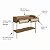 Aparador Buffet Estilo Industrial 103cm 2 Gavetas Palhinha Pés em Metal - Imagem 4