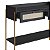Aparador Buffet Flora 103cm 2 Gavetas Palhinha Pés em Metal - Imagem 14