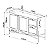 Balcão Buffet Retrô Industrial 139cm 2 Portas Palhinha Pés de Metal - Imagem 5