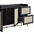 Balcão Buffet Flora Retrô Industrial 139cm 2 Portas Palhinha Pés Metal - Imagem 13