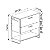 Gabinete para Banheiro Estilo Industrial 80cm 2 Portas Sem Cuba - Imagem 11