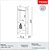 Guarda-Roupa Closet Industrial com Cabideiro 74cm em MDF Freijó e Preto - Imagem 4