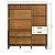 Cozinha Compacta Moderna 175cm 8 Portas e 2 Gavetas Nature Champanhe - Imagem 5