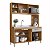 Cozinha Compacta Moderna 152cm 4 Portas com Gaveta Nature e Off White - Imagem 3