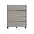 Cômoda Moderna 80cm com 4 Gavetas em 100% MDF com Pés - Imagem 15