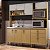 Cozinha Compacta Moderna 186cm 8 Portas e 2 Gavetas em MDF - Imagem 1
