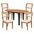Conjunto Sala de Jantar Mesa Extensível 4 Cadeiras Estofadas 100% MDF - Imagem 5