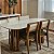 Conjunto Sala de Jantar Mesa Moderna 4 Cadeiras Estofadas 100% MDF - Imagem 14