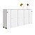 Cama de Solteiro Dupla 212cm Articulável Horizontal Branca - Imagem 5