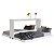 Cama de Solteiro Dupla 212cm Articulável Horizontal Branca - Imagem 3