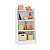 Estante Montessoriano 53cm 4 Prateleiras Branco - Imagem 5