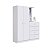 Guarda-Roupa Montessoriano 2 Portas Cômoda Integrada 4 Gavetas Branco - Imagem 3