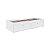 Cama de Solteiro 192cm com 4 Portas Basculantes Branca - Imagem 3