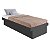 Cama de Solteiro 192cm com Box Baú Moderna - Imagem 9