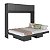 Cama Casal Articulável Horizontal 196cm com Portas e Nichos - Imagem 10