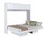 Cama Casal Articulável Horizontal 196cm com Portas e Nichos - Imagem 16