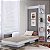 Cama de Solteiro 200cm Articulável Vertical com Estante Moderna - Imagem 12
