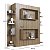 Cama de Casal 195cm Articulável Vertical com Estante Moderna - Imagem 5