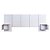 Cabeceira para Cama Casal 222cm com Mesas de Cabeceira Integradas - Imagem 13
