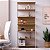 Estante 7 Prateleiras 211cm Escritório Home Office Moderna - Imagem 6