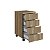 Mesa Escrivaninha 160cm e Gaveteiro Home Office Mordeno - Imagem 6