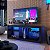 Rack Gamer para TV até 55"com Prateleiras de Vidro e Led RGB - Imagem 8