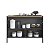Mesa Bancada Gourmet Estilo Industrial 127cm com Nichos - Imagem 14